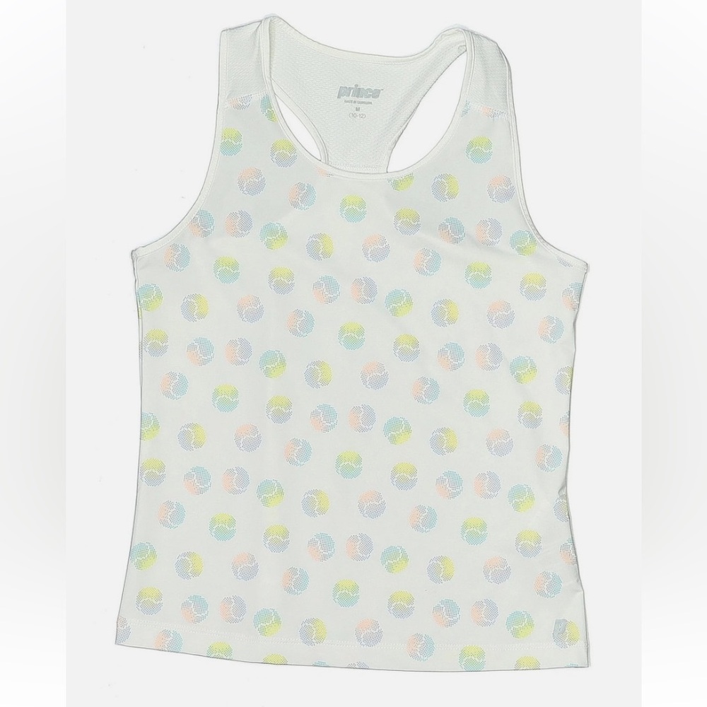 Macy’s Prince NWT Girls Tennis print wicking Tank Top Size M 10-12